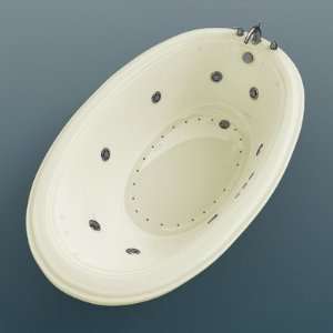  44 x 78 x 23 Oval Air and Whirlpool Jetted Bathtub Color/Trim/Tile 