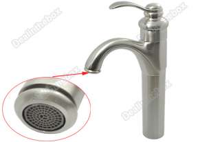 New Traditional design Brushed Nickel Bathroom Faucet Vessel Sink 
