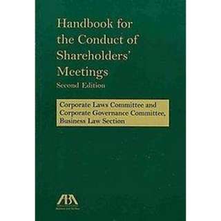 Handbook for the Conduct of Shareholders Meetings (Mixed media 