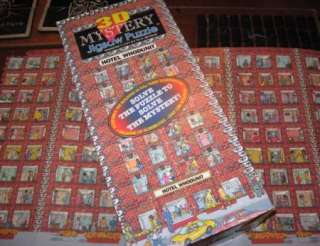 3D Mystery HOTEL WHODUNIT Building Jigsaw Puzzle  
