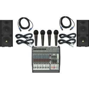  Behringer PMP4000 / VP2520 PA Package Musical Instruments