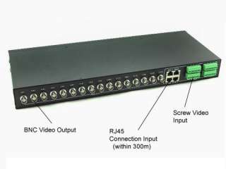16Ch Video BNC to UTP RJ45 Balun CCTV Camera DVR System CA1  
