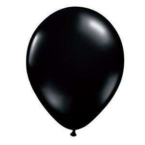   11 Qualatex® Jeweltone Balloons , Black (Bag of 100) Toys & Games