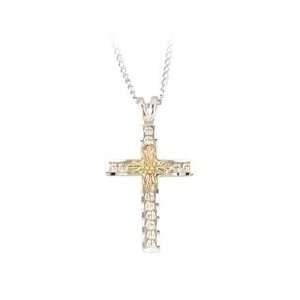  Black Hills Gold Necklace   Cross Jewelry
