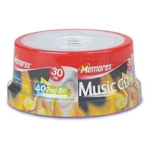 Memorex, CD R 80 30 Pack Spindle (Catalog Category Blank Media / CD R 