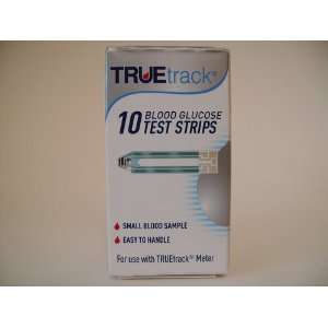   TRUEtrack 10 count Blood Glucose Test Strips