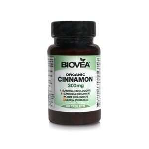  CINNAMON (Organic) 300mg 60 Tablets Health & Personal 