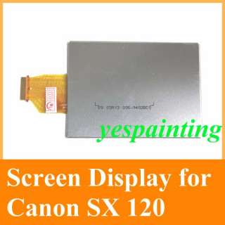 LCD Screen Display for Canon Powershot SX120 SX 120 IS  