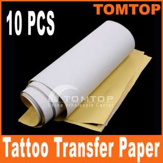   PCS Tattoo Stencil Transfer Paper Sheets Master Carbon Outline Needles