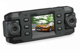   camcorder dual cam with g sensor car dvr twins cam carcam GPS camera
