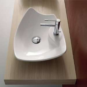 Scarabeo Above the Counter Ceramic Washbasin Without Overflow 8051R37