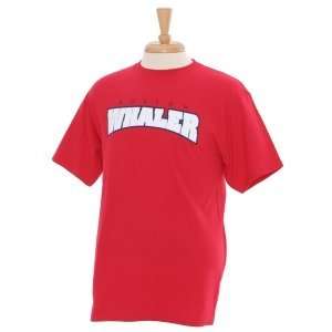  Boston Whaler Banner T Shirt Large Red