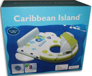 Caribbean Island Floating Raft Inflatable Float  