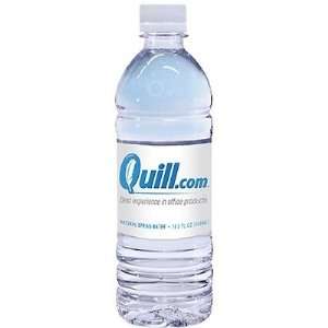  Quill Brand Natural Spring Bottled Water 16.9 oz, 24/Case 