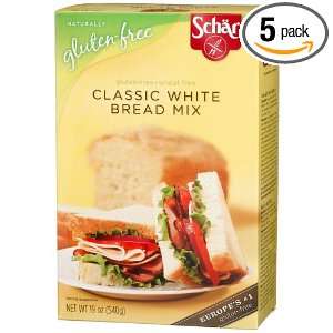   Gluten Free Classic White Bread Mix, 19 Ounce Boxes (Pack of 5