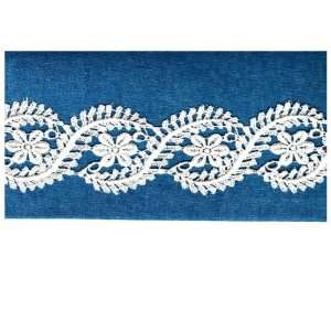  Magnificent Floral Venice Lace Trim in Ivory