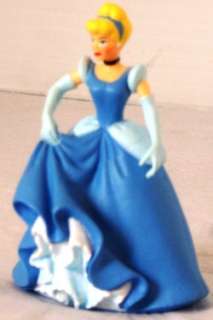 Disney CINDERELLA in BLUE Gown PVC Figure CAKE TOPPER etc  