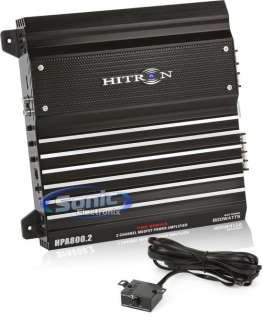 Hitron HPA800.2 (HPA8002) 800W Pro Series 2 Channel Class AB Power Car 