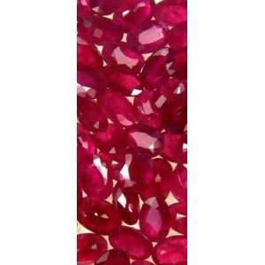 Burmese Ruby Oval 6x4 Top Rich Red color 