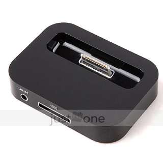 Dock charging station + USB data Cable for iPhone iPod  