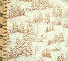fabric benartex winter documentar ies pine tree toile cr $ 7 95 listed 