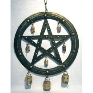  Call of the Pentagram Bell Wind Chime 