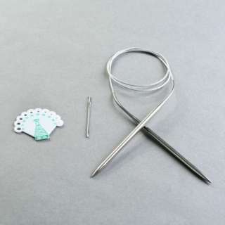 11 Pairs of Aluminum Circular Knitting Needles 6 16 mm  