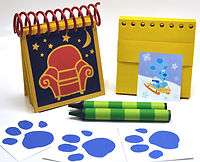 BLUES CLUES HANDY DANDY NIGHTTIME NOTEBOOK PACKAGE EXTRA LARGE SPIRAL 