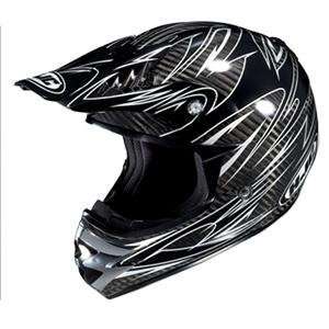  HJC AC X3 Carbon Titan Helmet   Large/Carbon Fiber/Black 