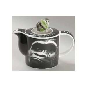 Paul Cardew Endangered Species Gorilla Teapot 2cup (16oz 
