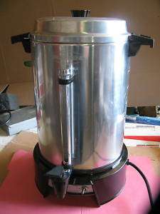 WESTBEND 55 CUP COFFEE BREWER  DISPENSER REFERBISHED  