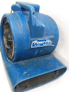   PD2500 3 Speed Electric Commercial Floor Dryer 1/2 HP 2500 CFM Blower