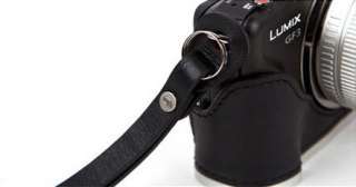 Zelenpol Leather Camera Half Case Neck Hand Straps Set for Fujifilm 