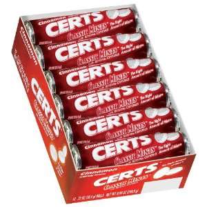 Certs Mints Cinnamon, 24 Count Package  Grocery & Gourmet 