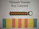 Vietnam Veteran Paracord Key Lanyard Keychain 550 Cord