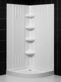 SPARKLE Shower Enclosure, 32 x 32 Shower Base, Backwall  