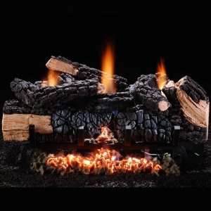  Chimney 48563 Cumberland Char Log Set   LP Variable Flame 