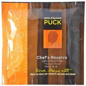 Wolfgang Puck Coffee Chefs Reserve House Decaf Blend Pods 18ct 