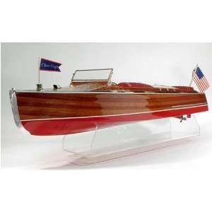  1930 Chris Craft Runabout Wooden Boat Kit by Dumas Toys & Games