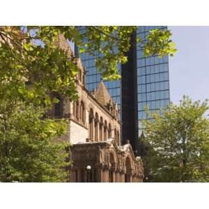  Trinity Church and the John Hancock Tower, Copley Square 