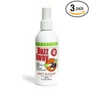  Quantum Health, BuzzAway, Spray, 6 Ounces (Pack of 3 