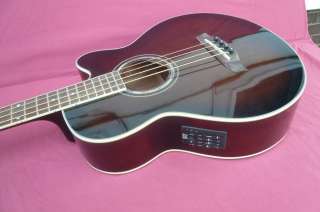 Ibanez AEB10E DVS Acoustic Electric Bass Guitar BROWN SB  