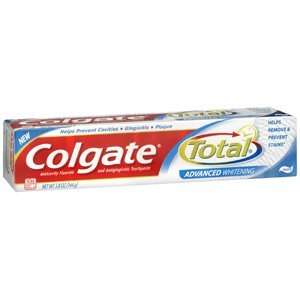  COLGATE TOTAL ADVANTAGE WHITE TOOTHPASTE 5.8 OZ Health 