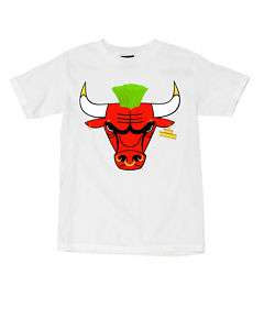 Dennis Rodman The Worm NBA Chicago Bulls T Shirt  
