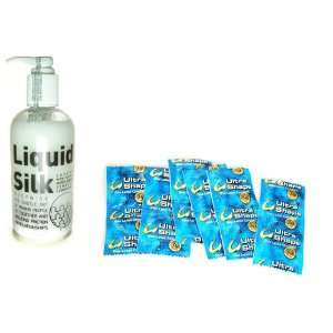Ultra Shape Premium Latex Condoms Lubricated 48 condoms Liquid Silk 