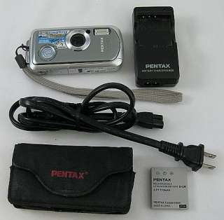 Pentax Optio WP 5.0 Megapixel Digital Camera AS IS  