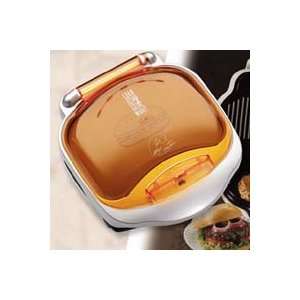  Champ George Foreman Grill w/ Bun Warmer   Orange Kitchen 