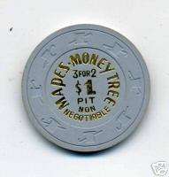 Old Mapes Money Tree 1 Dollar Poker Chip  