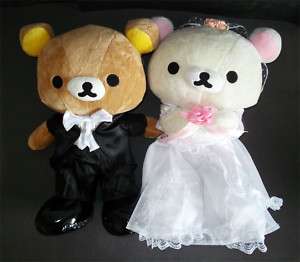 Wedding Dress Rilakkuma Korilakkuma Plush Soft Doll Toy  