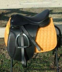 Rare 18 Draft Horse Dressage Saddle by Ascot  